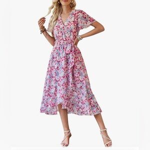 Summer floral dress
